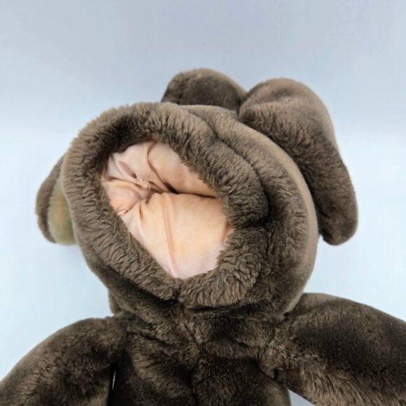 Vintage 1981 Wrinkles Dog Hand Puppet 18” Plush The Heritage Collection Ganz - Picture 10 of 12